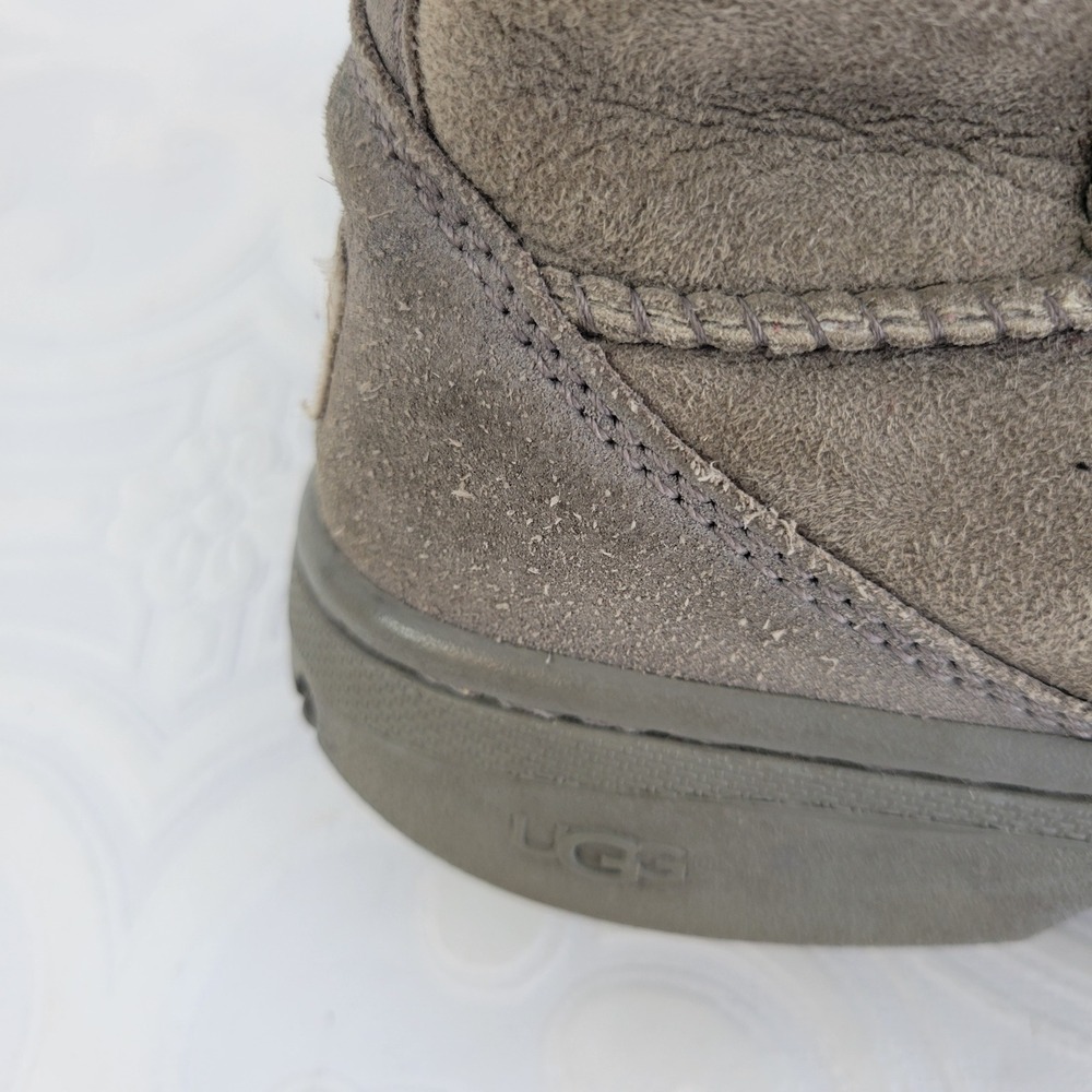 UGG Australia Ultimate Short 5275 Womens Boots Size 7‎ Gray Sheepskin - Picture 16 of 16